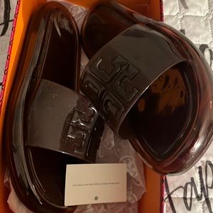 Tory Burch jelly slides